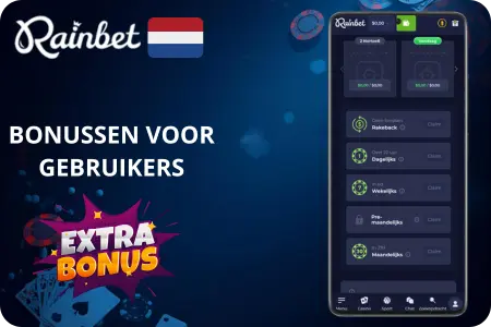 Rainbet sign up bonus en promoties overzicht