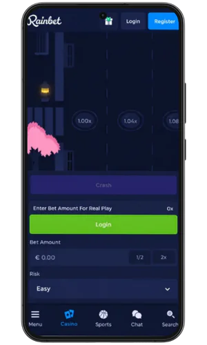 Deposit or play for free Rainbet Casino