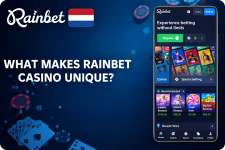 Rainbet Nederland crypto casino unieke features overzicht
