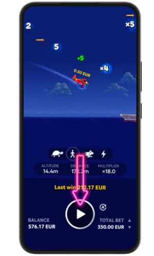 Start the game Rainbet Casino
